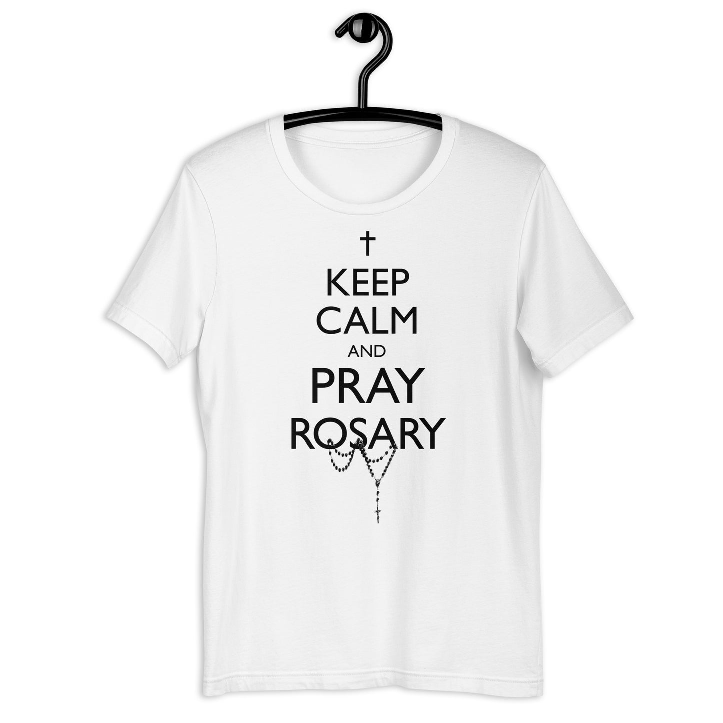 Keep calm and Pray Rosary - Men's T-Shirt