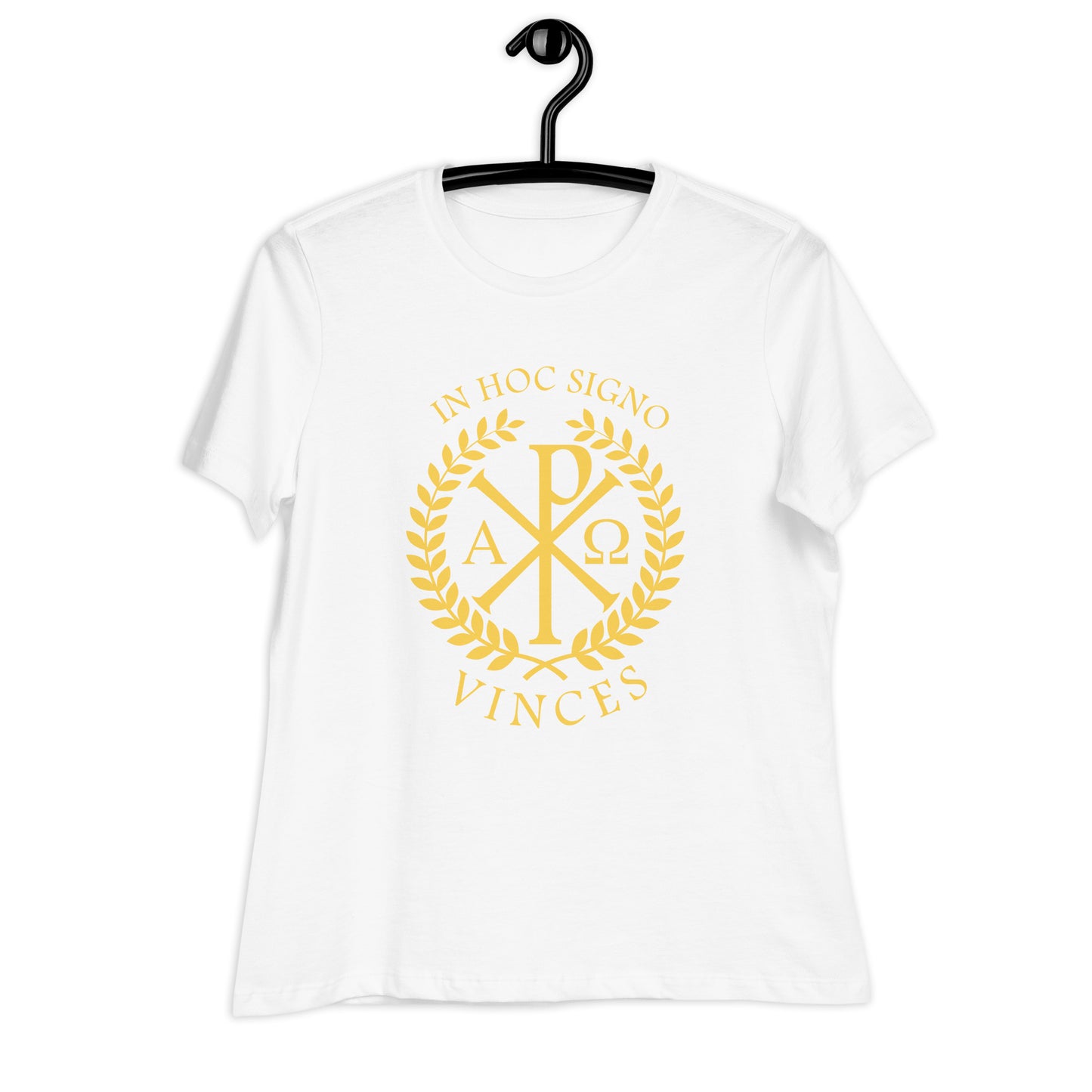 By this sign, conquer - Chi-rho Women's T-Shirt