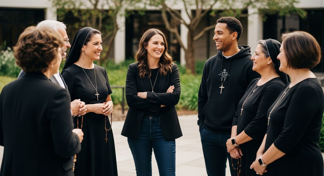 catholic event outfits, church fashion
