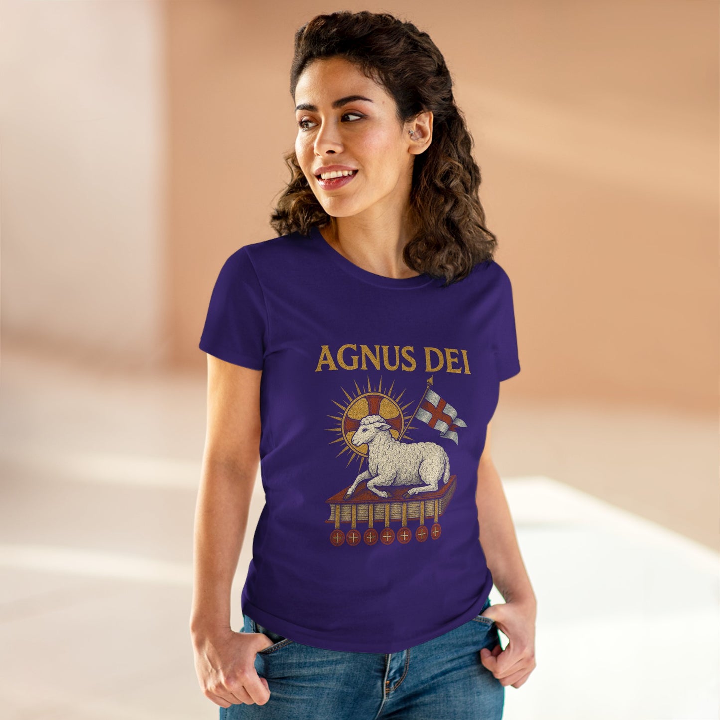 Agnus Dei - Lamb of God - Women's T-shirt