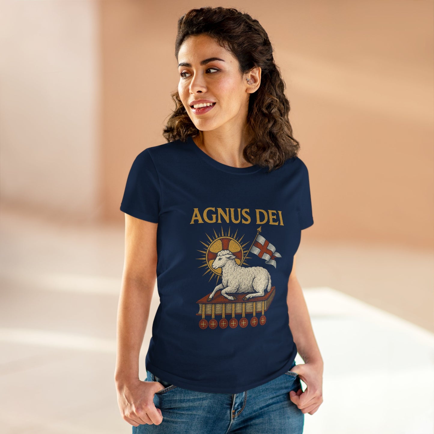 Agnus Dei - Lamb of God - Women's T-shirt