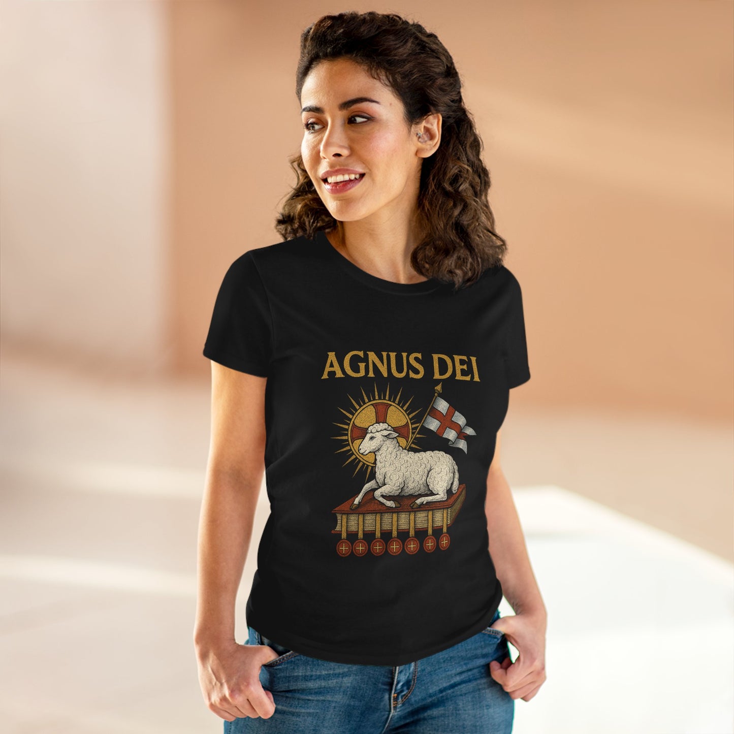 Agnus Dei - Lamb of God - Women's T-shirt
