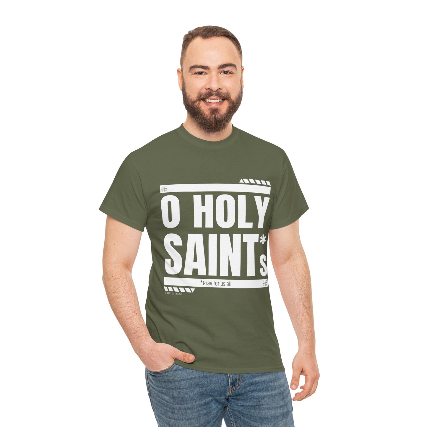 O Holy Saints, pray for us all - Men's T-Shirt