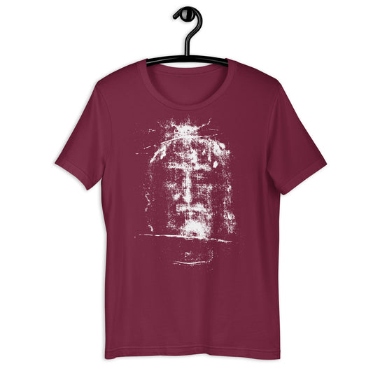 Saint Carlo Acutis Men's T-Shirt maroon front