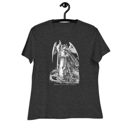 St Michael Archangel - Who is like God? - Women's T-Shirt