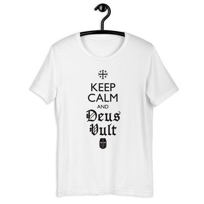 KEEP CALM AND DEUS VULT - Men's T-shirt